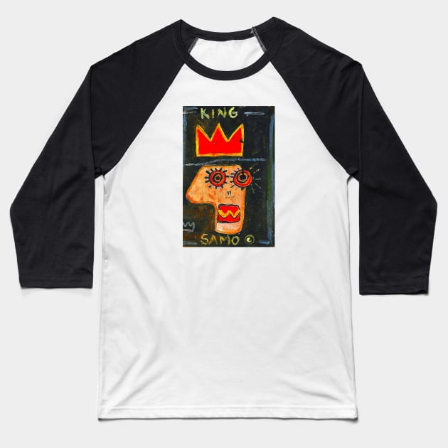 King samo Baseball T-Shirt by Yadh10